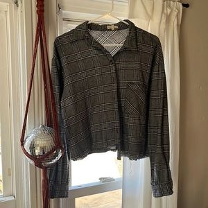Cropped flannel